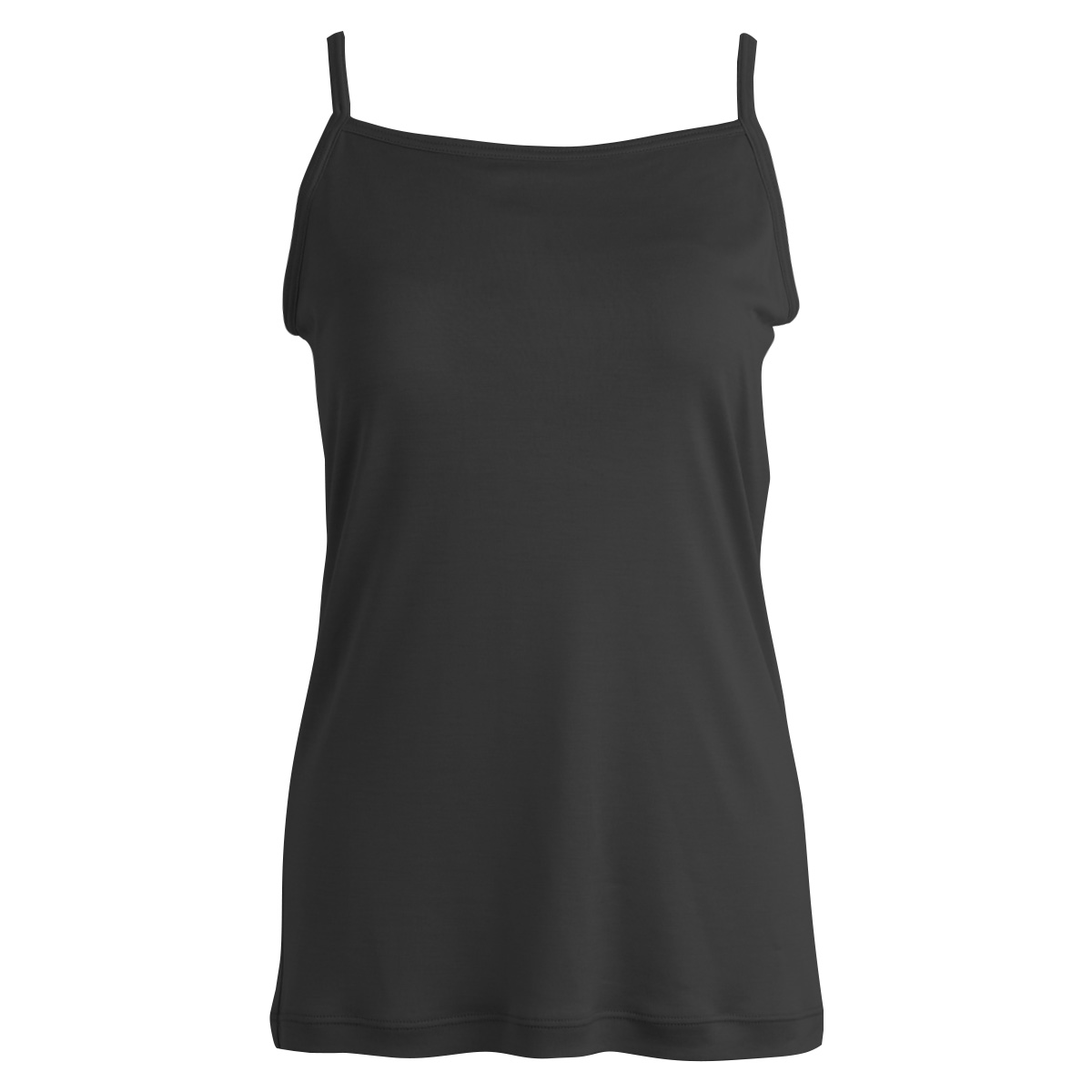 シルク100% カップ付き ハイバック キャミソール 日本製