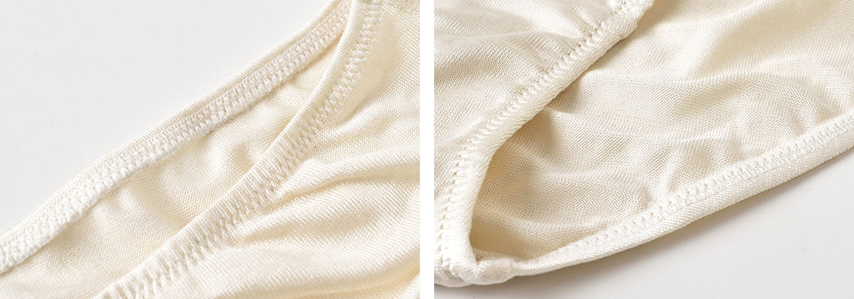 シルク100％ スタンダードショーツ 日本製 【ふわ肌シルク】