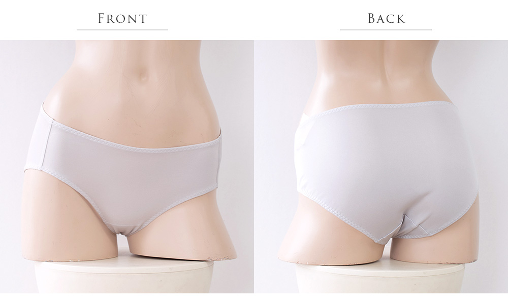 敏感肌用 シルク100％ 正絹スムース スタンダードショーツ レディース