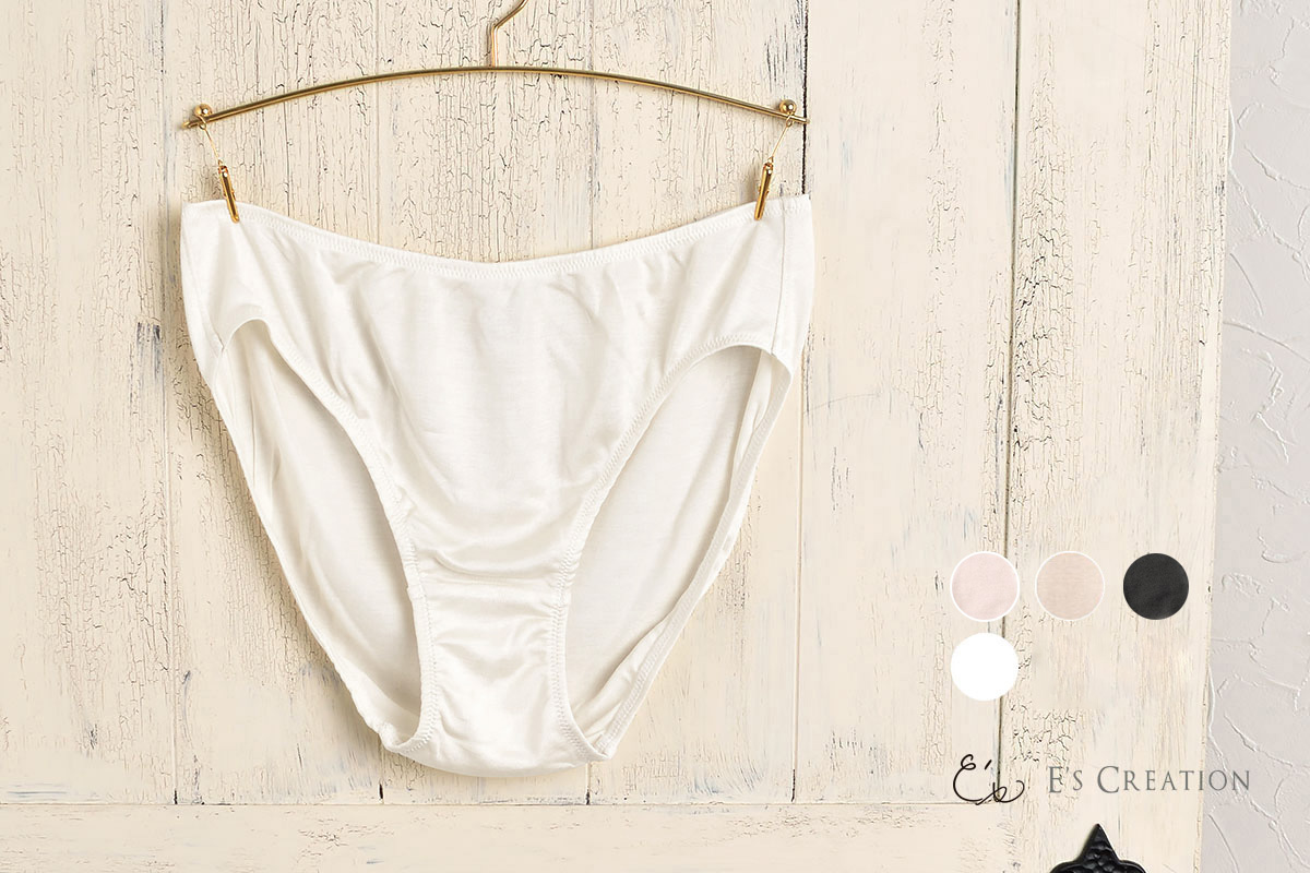 シルク100％ スタンダードショーツ 日本製 【ふわ肌シルク】