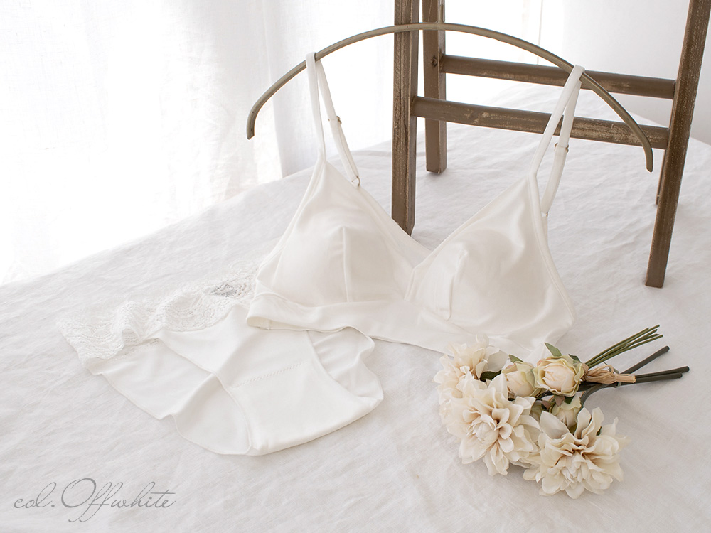 シルク100％スムース ブラトップ 日本製 正絹110g レディース ノンワイヤー