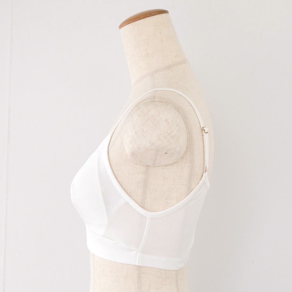 シルク100％スムース ブラトップ 日本製 正絹110g レディース ノンワイヤー