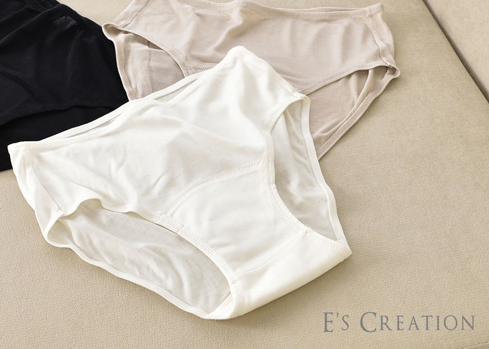 シルク100％ 軽失禁 ショーツ 日本製 【ふわ肌シルク】 