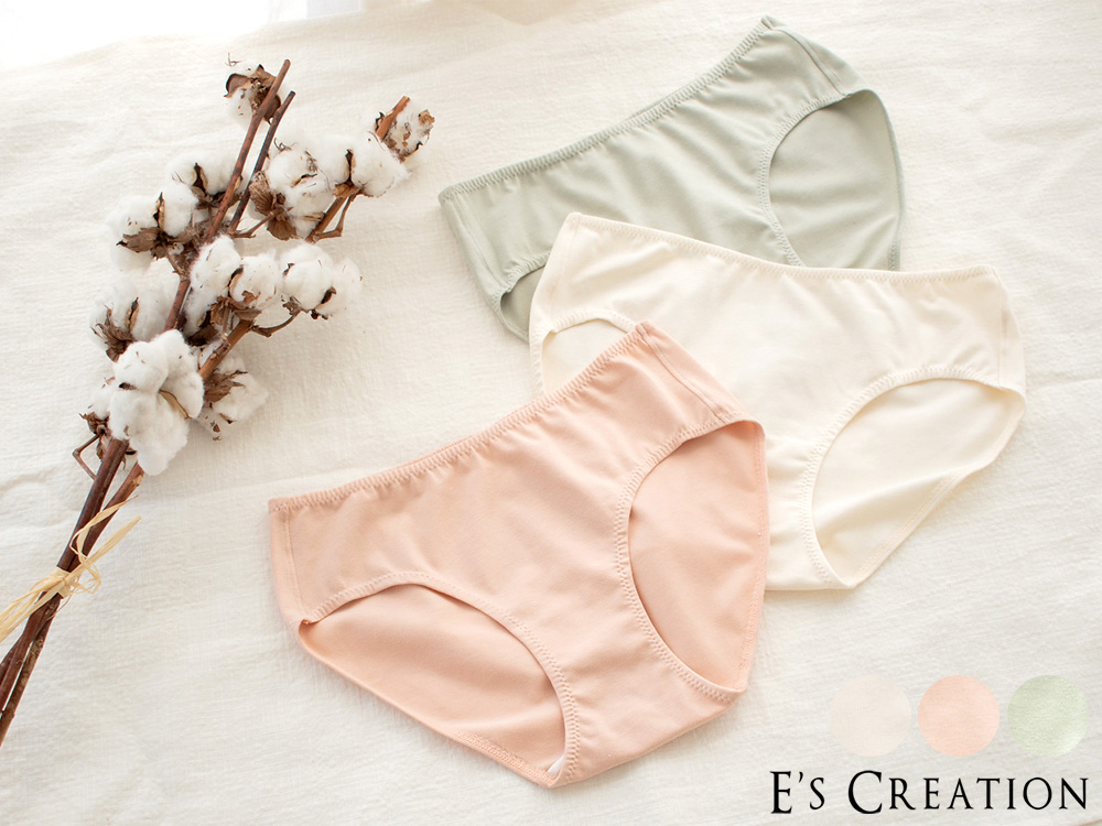 マチ裏シルク オーガニックコットン スタンダードショーツ 日本製