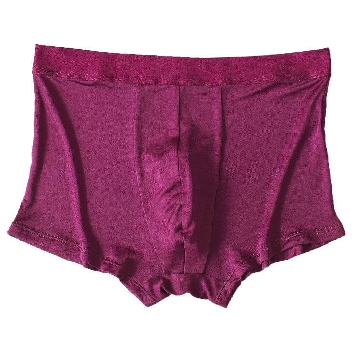 シルク100％ メンズ ボクサーパンツ