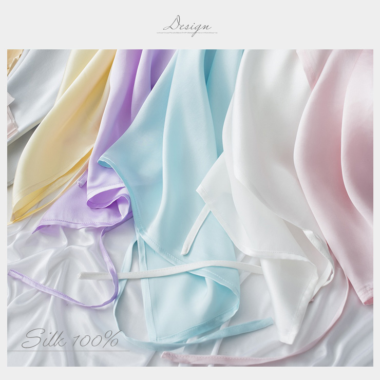 シルク100％ 枕カバー 紐タイプ シルクサテン 潤い 美肌 美髪 ヘアケア