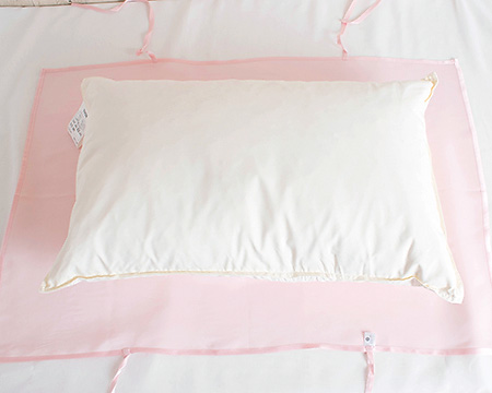 シルク100％ 枕カバー 紐タイプ シルクサテン 潤い 美肌 美髪 ヘアケア