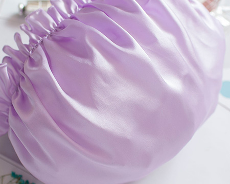 シルク100% シルクサテン ナイトキャップ 潤い 美髪 ヘアケア