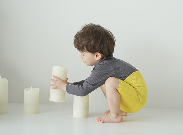 シルクコットン 長袖 ピンク グリーン ボーダー ネイビーグレー 70cm 80cm 90cm 100cm