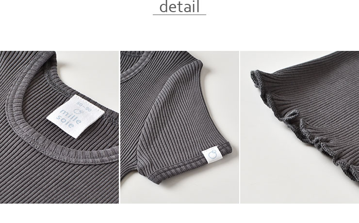 シルクコットン 半袖 ピンク グリーン ボーダー ネイビーグレー 70cm 80cm 90cm 100cm