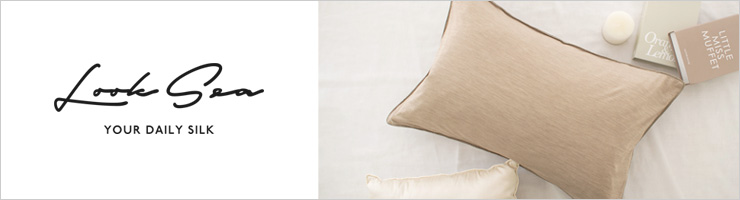 肌側シルク100%ジャージー ピローケース 43×63cm 枕カバー 合わせ式 男女兼用