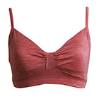 シルク100％ ソフトジャージー ノンワイヤーブラ 日本製 ウォッシャブル加工