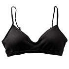 コットンシルク テレコ ノンワイヤーブラジャー