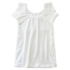 シルクの脇汗パッド付き サラチュール 汗取りインナー 普通丈 日本製