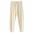 肌側シルク 外側コットン パンツ パジャマインナー 日本製