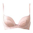 シルクサテン ノンワイヤー ブラジャー