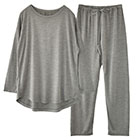 シルク100％ ソフトジャージー パジャマ 上下セット 日本製