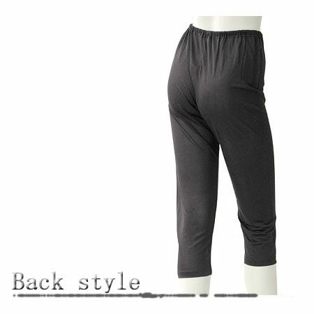 シルク ７分丈パンツ