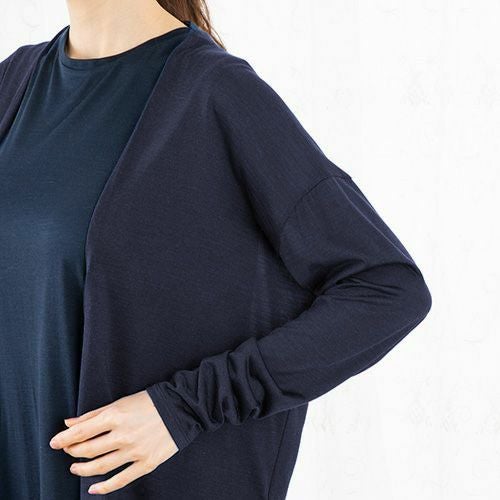 シルク100% ジャージー カーディガン 日本製 ＵＶカット