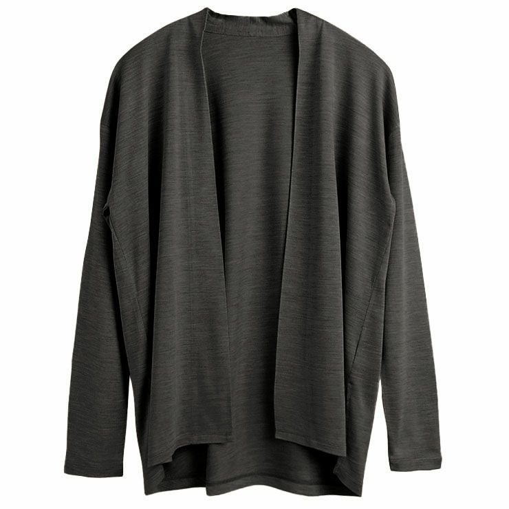 シルク100% ジャージー カーディガン 日本製 ＵＶカット