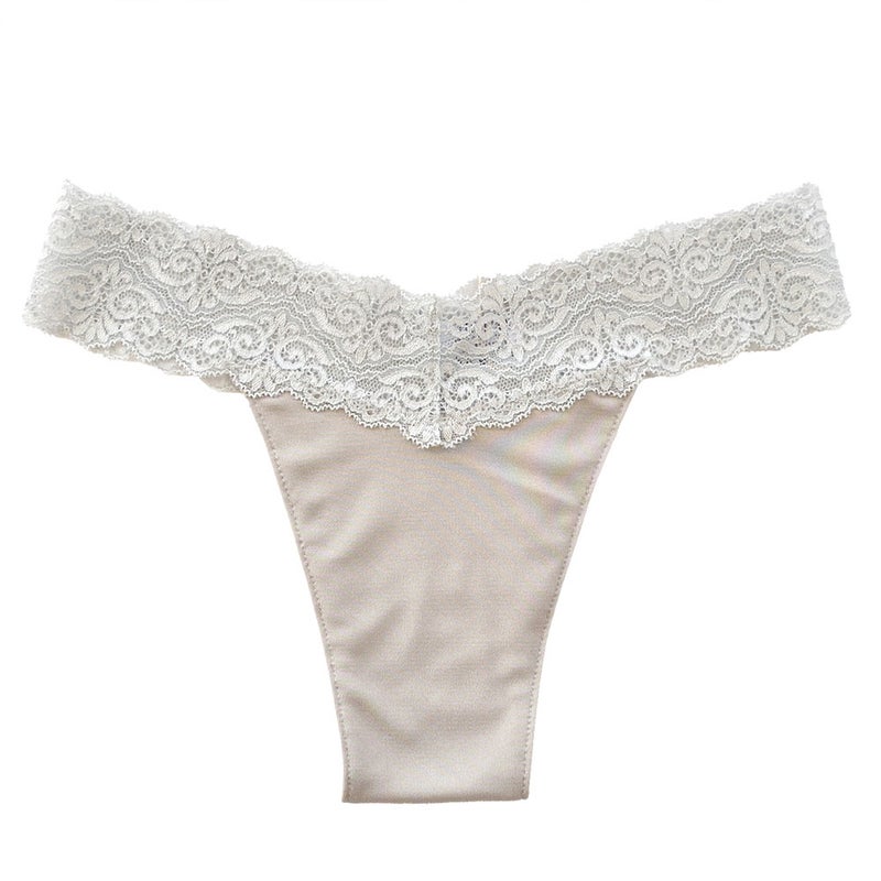 シルク タンガ 日本製 ヒップのみぞまで潤ってすべすべ