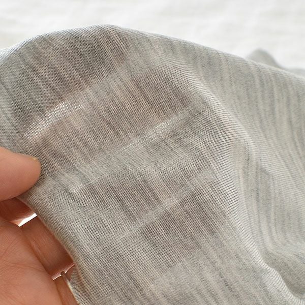 シルク100％ ジャージー 汗取りインナー 脇汗パッド付き フレンチ袖