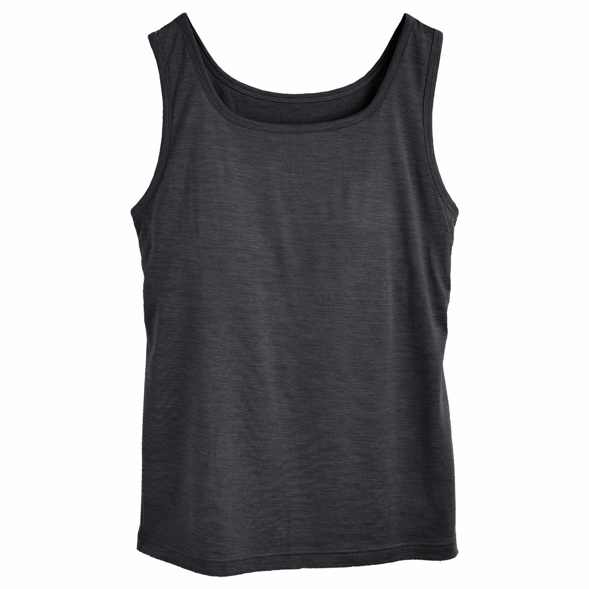 シルク100％ ソフトジャージー カップ付き タンクトップ 日本製 ゆるラク ウォッシャブル加工 