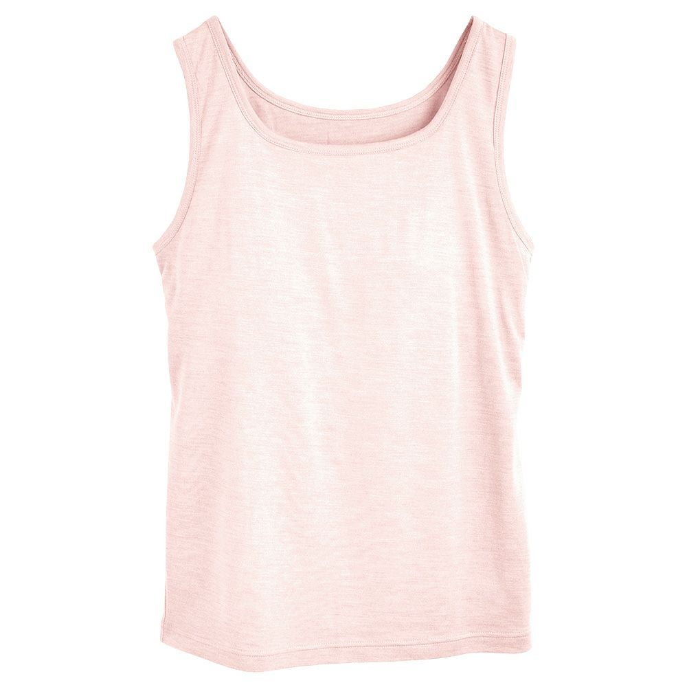 シルク100％ ソフトジャージー カップ付き タンクトップ 日本製 ゆるラク ウォッシャブル加工 