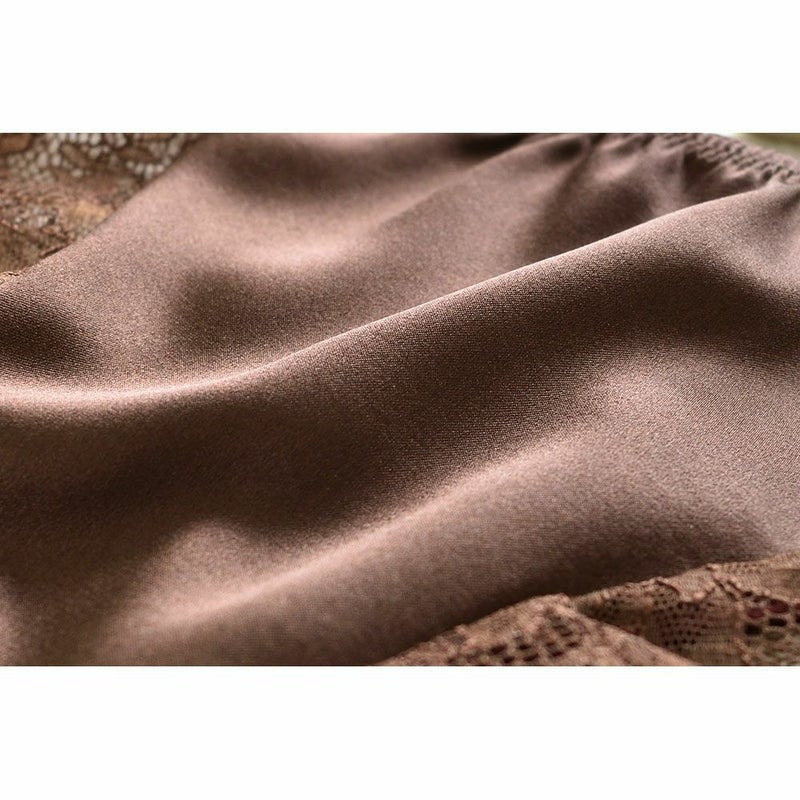 シルク ノンワイヤー ブラジャー＆ショーツ セット