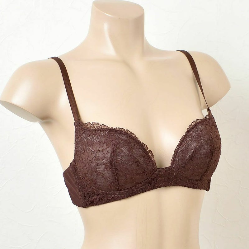 シルク ノンワイヤー ブラジャー＆ショーツ セット