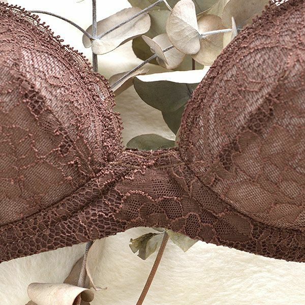 シルク ノンワイヤー ブラジャー＆ショーツ セット