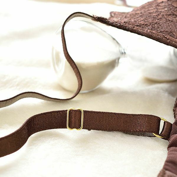 シルク ノンワイヤー ブラジャー＆ショーツ セット