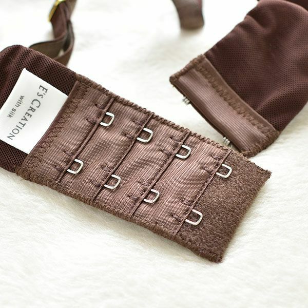 シルク ノンワイヤー ブラジャー＆ショーツ セット