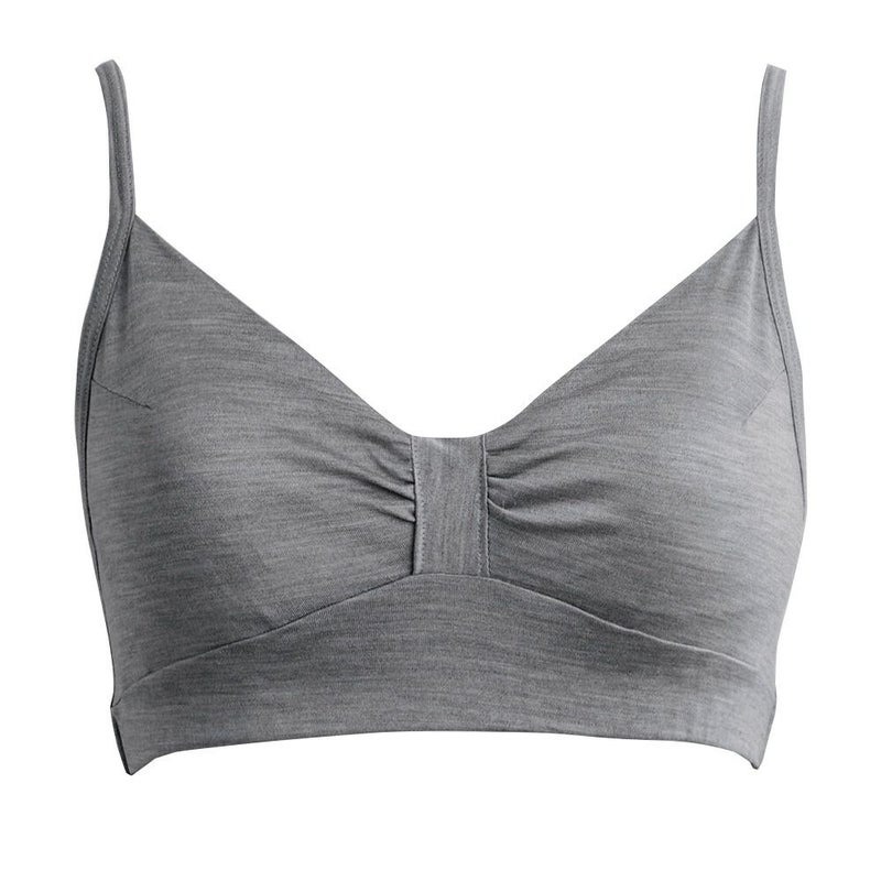 シルク100％ ソフトジャージー ノンワイヤーブラ 日本製