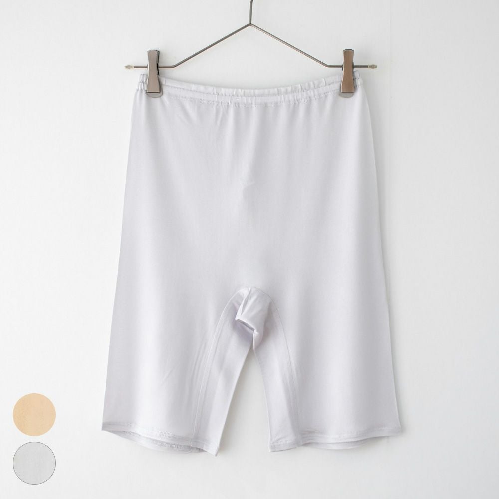 敏感肌用 シルク100％ キュロット ペチコート