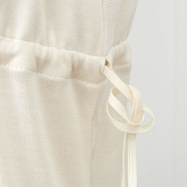 シルク100％ カップ付き カシュクール キャミソール ロング丈