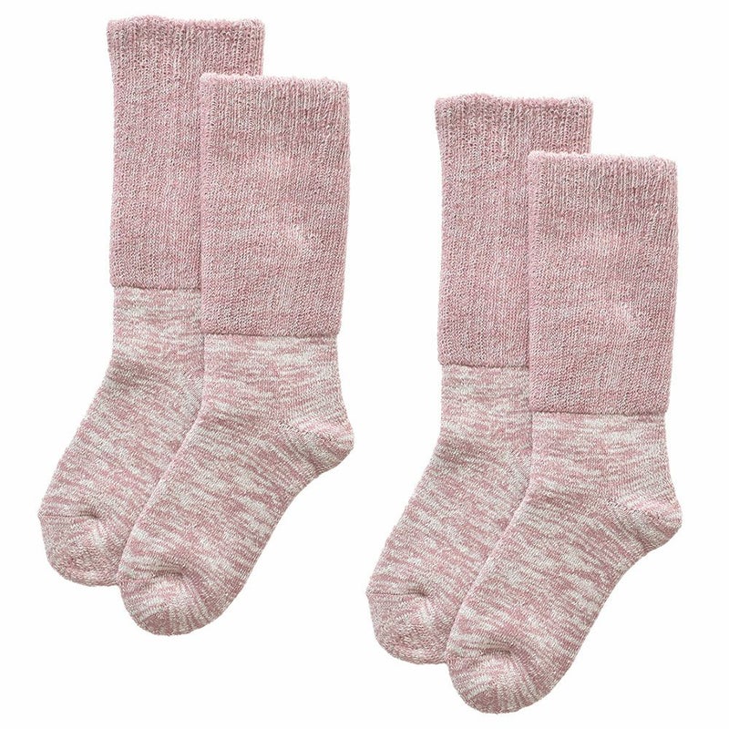 【お得な2足セット】肌側シルクのもこもこ2重ソックス 薄手タイプ 日本製