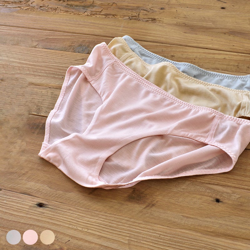 シルク100％ ショーツ お得なお試し2枚セット