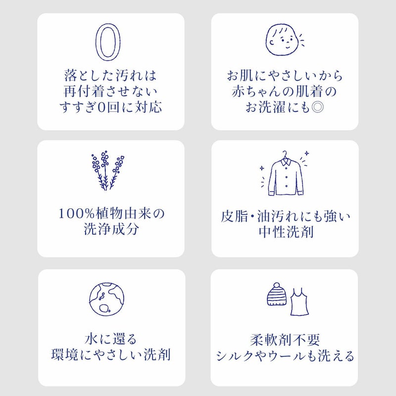 海へ…Fukii 詰替パック380g 洗濯洗剤