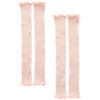【お得な2足セット】ベビーから大人まで使える シルク混アーム＆レッグウォーマー 日本製