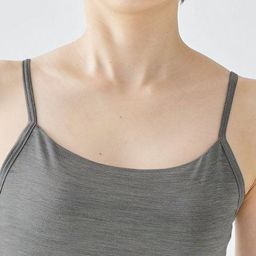 シルク100％ ソフトジャージー カップ付き キャミソール 日本製 ゆるラク ウォッシャブル加工 