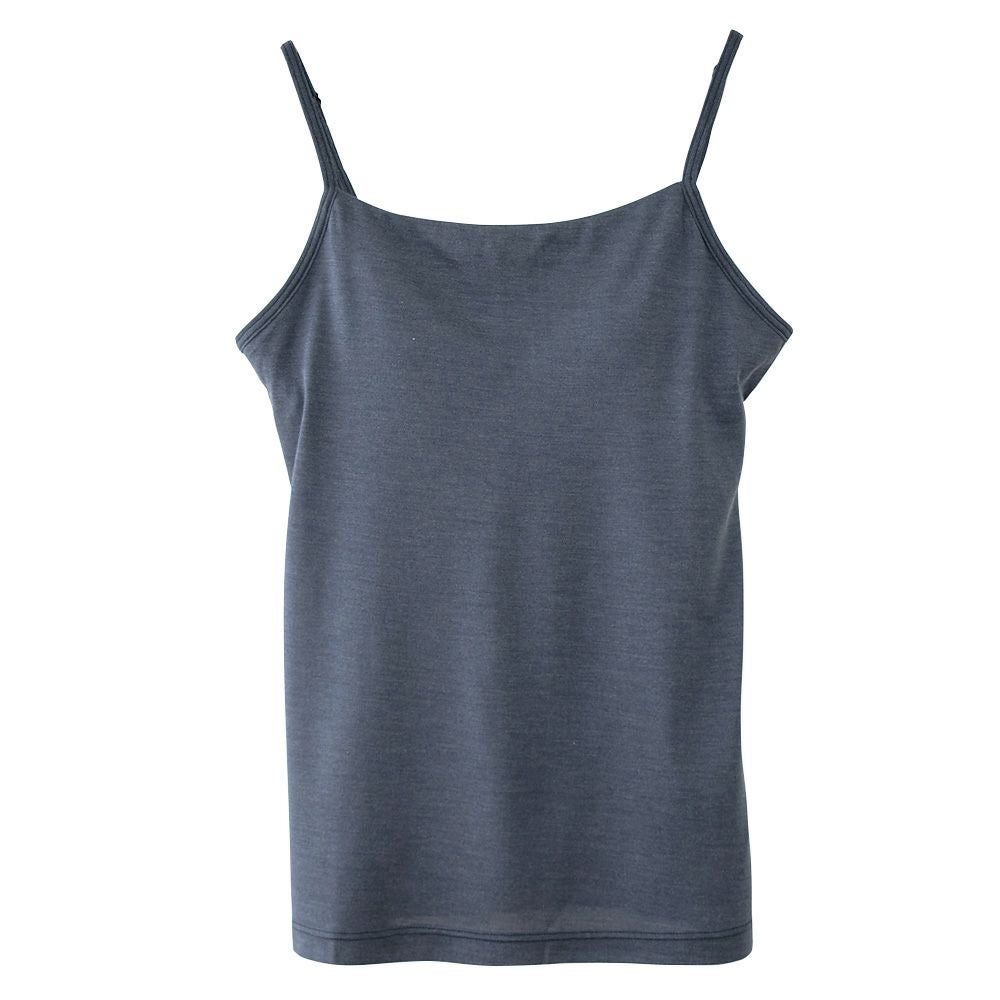 シルク100％ ソフトジャージー カップ付き キャミソール 日本製 ゆるラク ウォッシャブル加工 