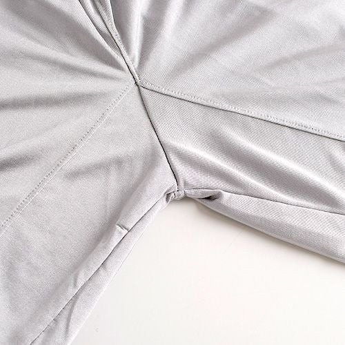 シルク100％ キュロット ペチコート パンツ裾が巻き込める【かるふわシルク】
