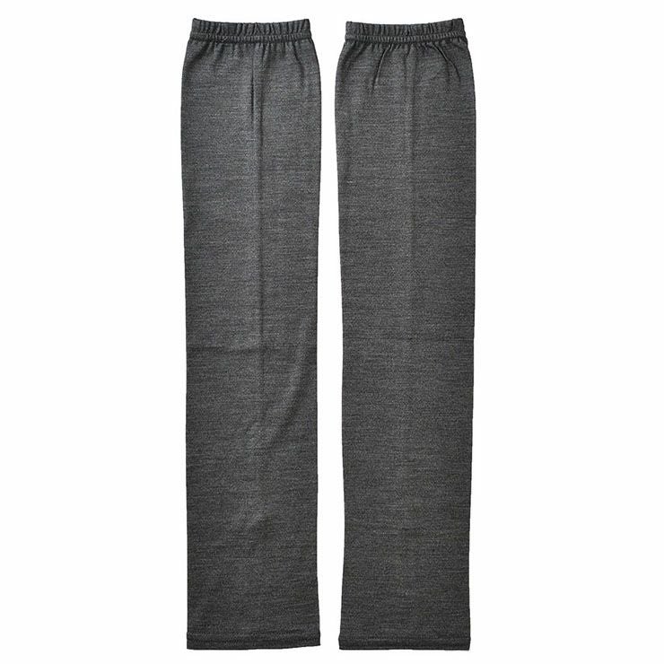 シルク100％ ジャージー UVカット アームカバー 日本製 指通し付き