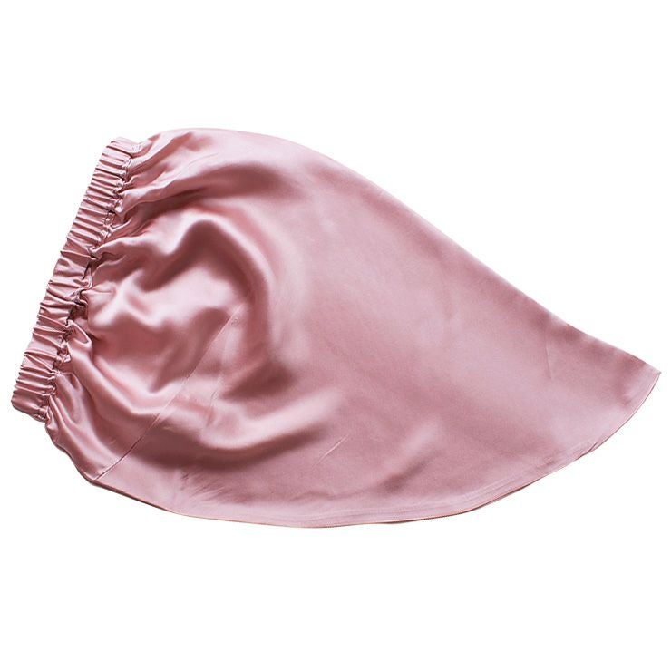 シルク100%サテン ロングナイトキャップ