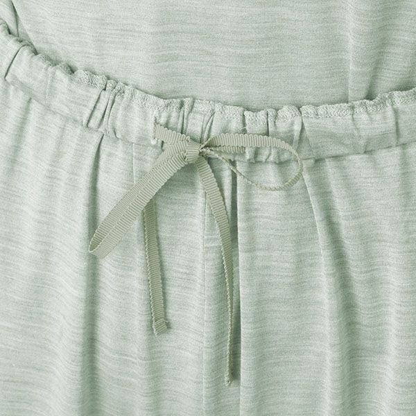 シルク100% ソフトジャージー パジャマ 上下セット ゆったりデザイン 日本製