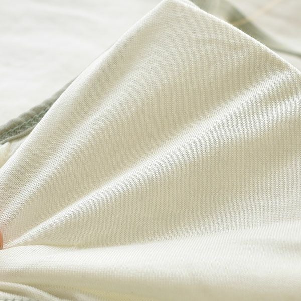 オーガニックコットン ノンワイヤーブラ 日本製 カップ裏シルク