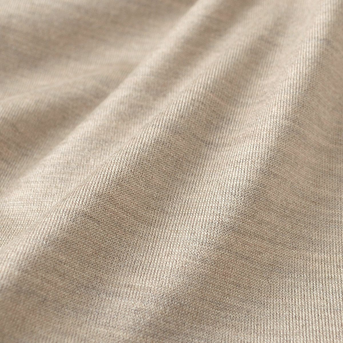 シルク ハイウエスト ショーツ ストレッチ ソフトベア天竺 日本製 一分丈