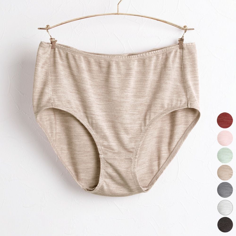 シルク100％ ソフトジャージー スタンダード ショーツ 日本製 サニタリー兼用