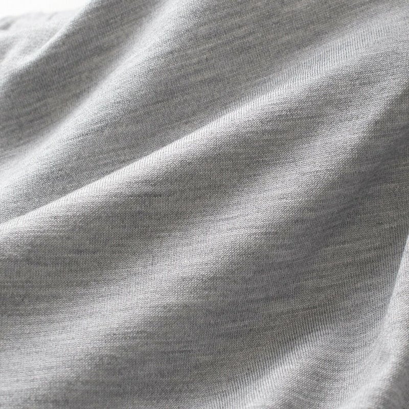 シルク ハイウエスト レギンス ストレッチ ソフトベア天竺 日本製